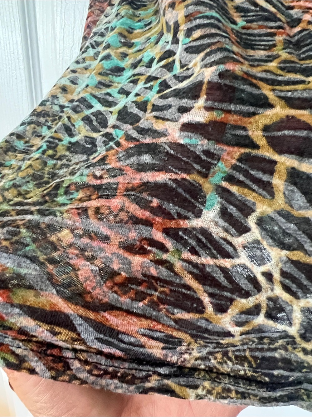 American Rag Multi-Color Animal Print Tank Top - Picture 4 of 4
